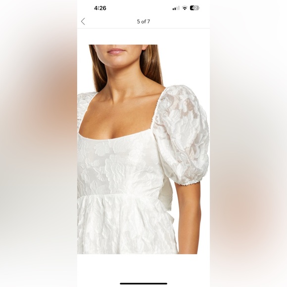 Bardot Frankie tiered mini dress from Nordstrom. Brand new. Beautiful fabric - Picture 2 of 5